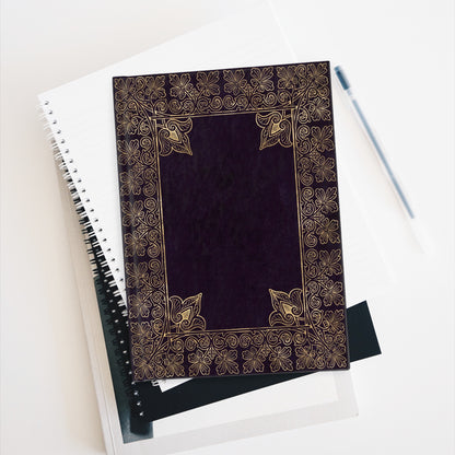 Dark Purple Victorian Vintage Style Sketchbook