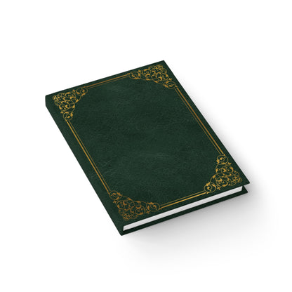 Green Victorian Vintage Style Sketchbook