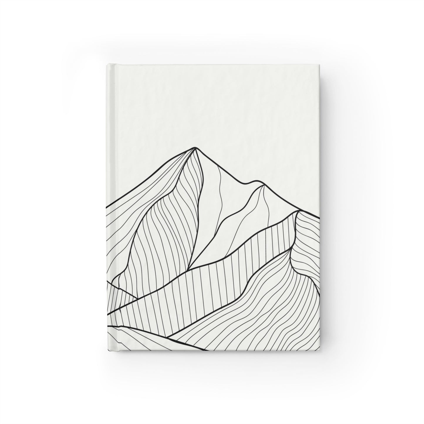 Minimalist Mountain Journal Lined Notebook