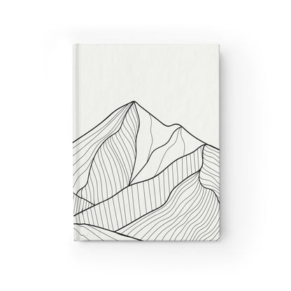 Minimalist Mountain Journal Lined Notebook