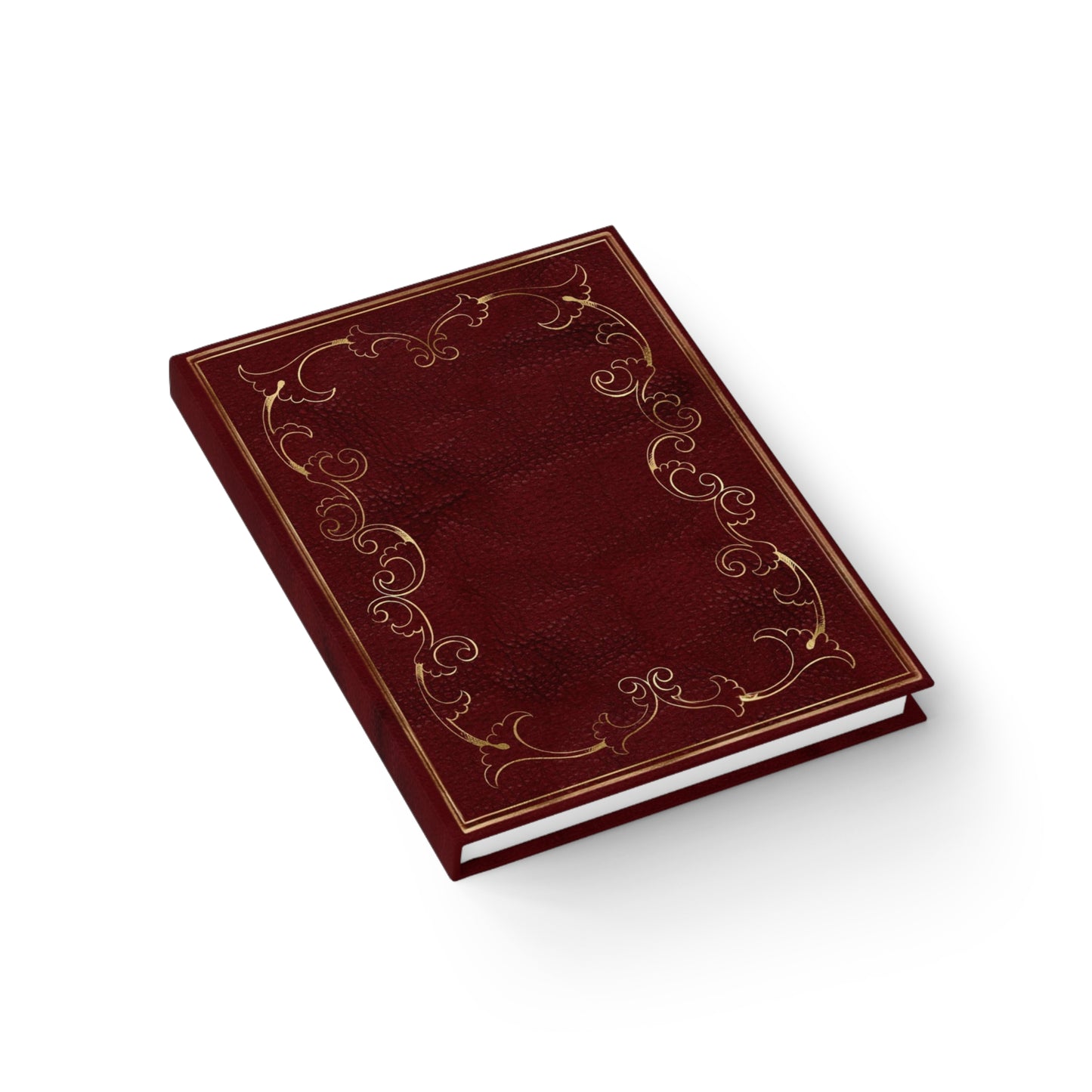 Red Victorian Vintage Style Sketchbook