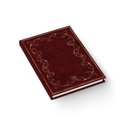 Red Victorian Vintage Style Sketchbook
