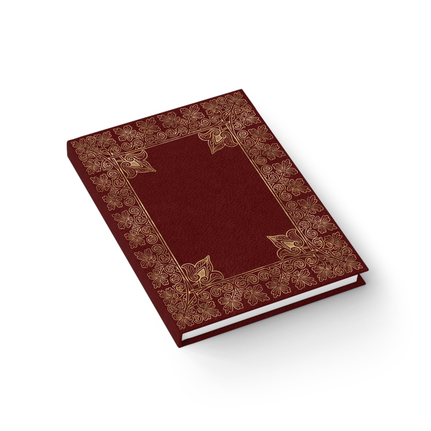 Red Victorian Vintage Style Sketchbook