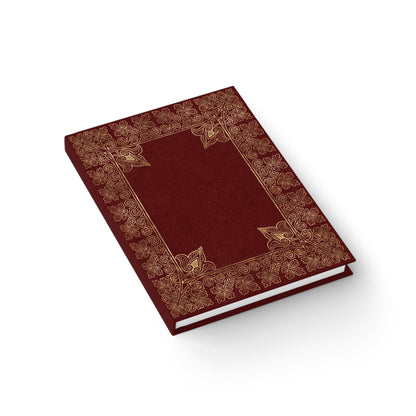 Red Victorian Vintage Style Sketchbook