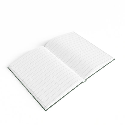 Botanical Green Leaf Ruled Journal — Lined Notebook for Notes & Daily Planning