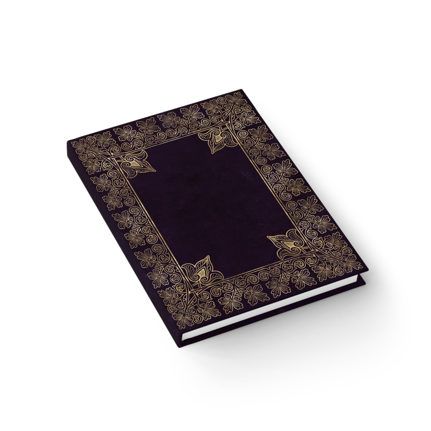 Dark Purple Victorian Vintage Style Sketchbook