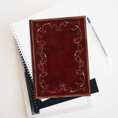 Red Victorian Vintage Style Sketchbook