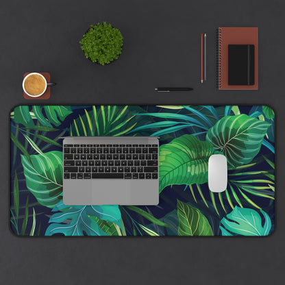 Tropical Leaf Desk Mat
